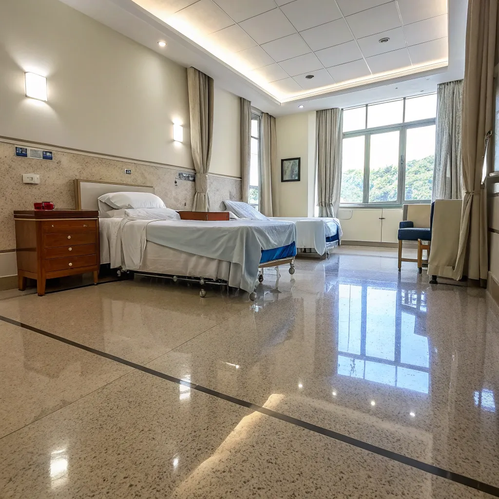 A sparkling clean room